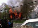 Customer fire damage