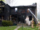 Customer fire damage